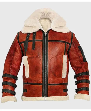 Double Collar B-3 — Rust Red