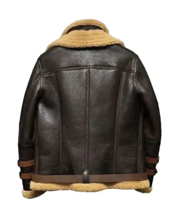 Peter Triple-Belted Shearling — view 2