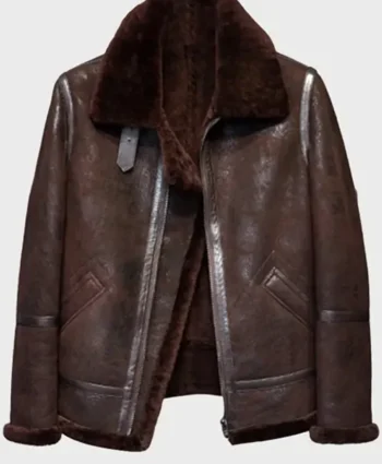 Shawn Dark Brown Shearling
